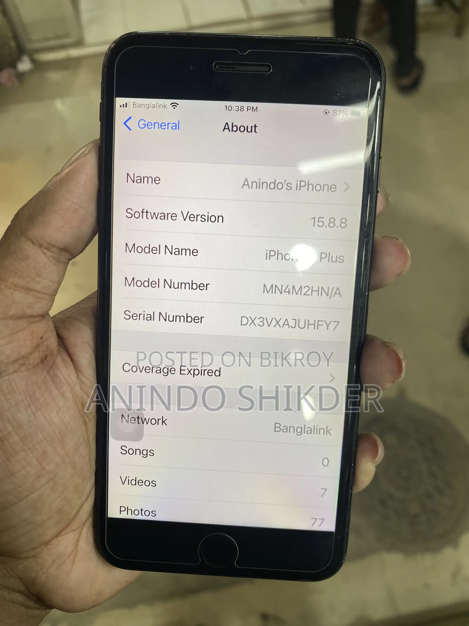 Apple iPhone 7 Plus 128 GB Black