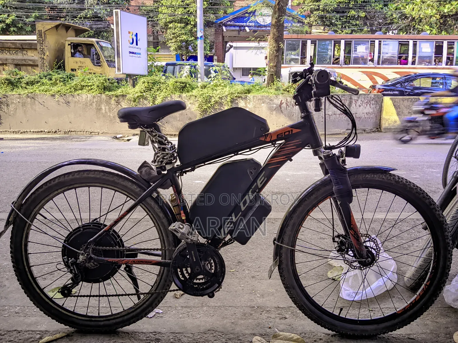 100 km Mileage Electric Bicycle