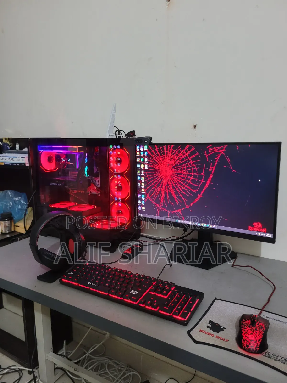 New Desktop Computer 16GB AMD Ryzen 5 SSD 500GB