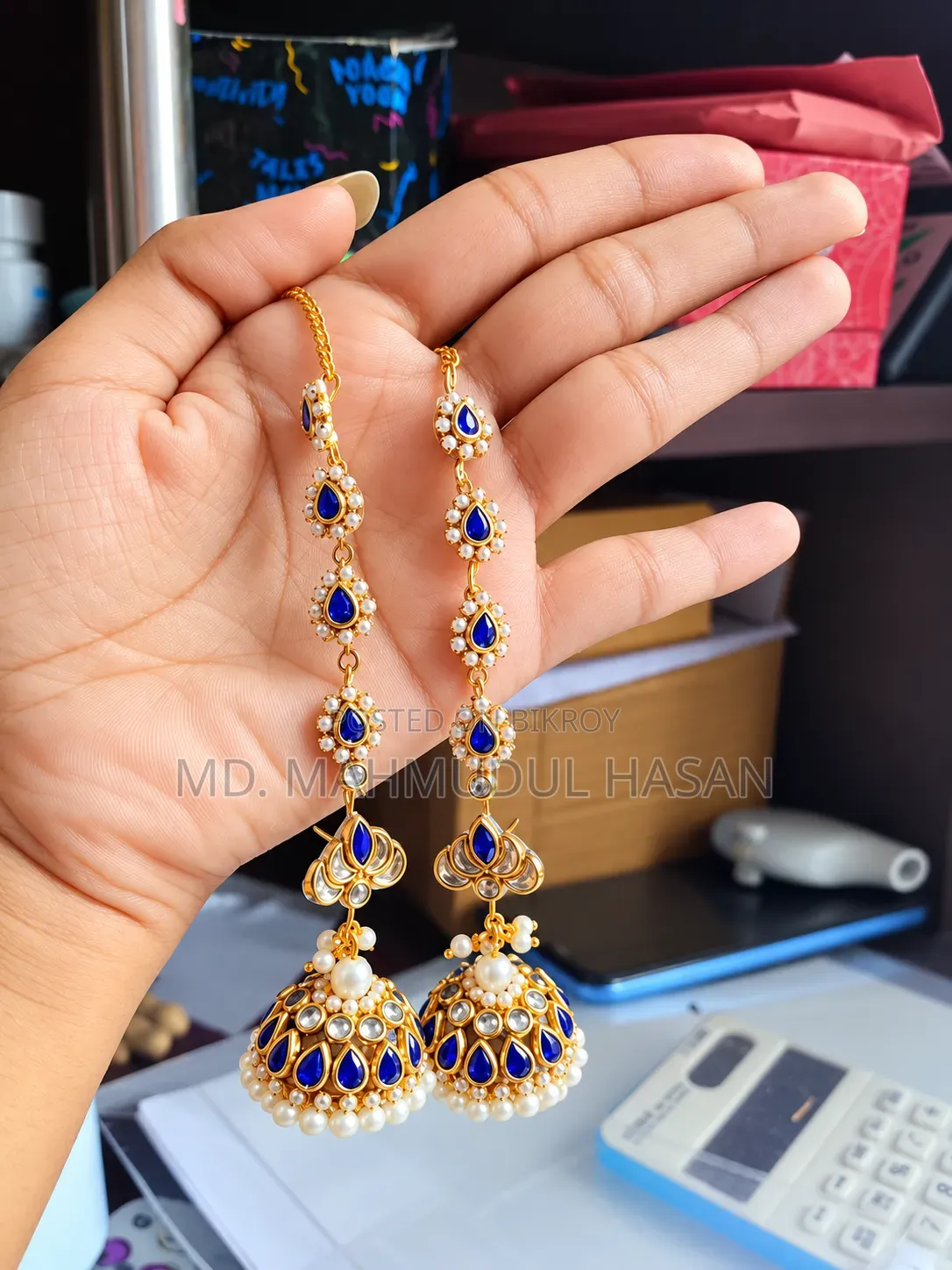 Kundan Handmade Earring
