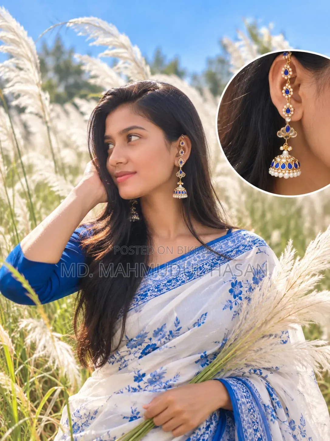 Kundan Handmade Earring
