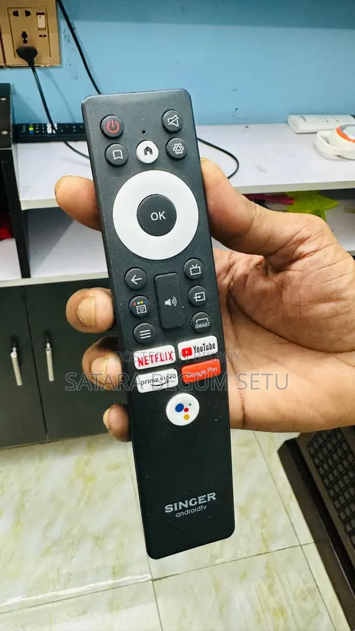SINGER 50" Google Framless 4K Inche Android Smart TV Dolby Audio Sound