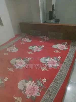 Bed along with mattress for sale as I will buy a new one