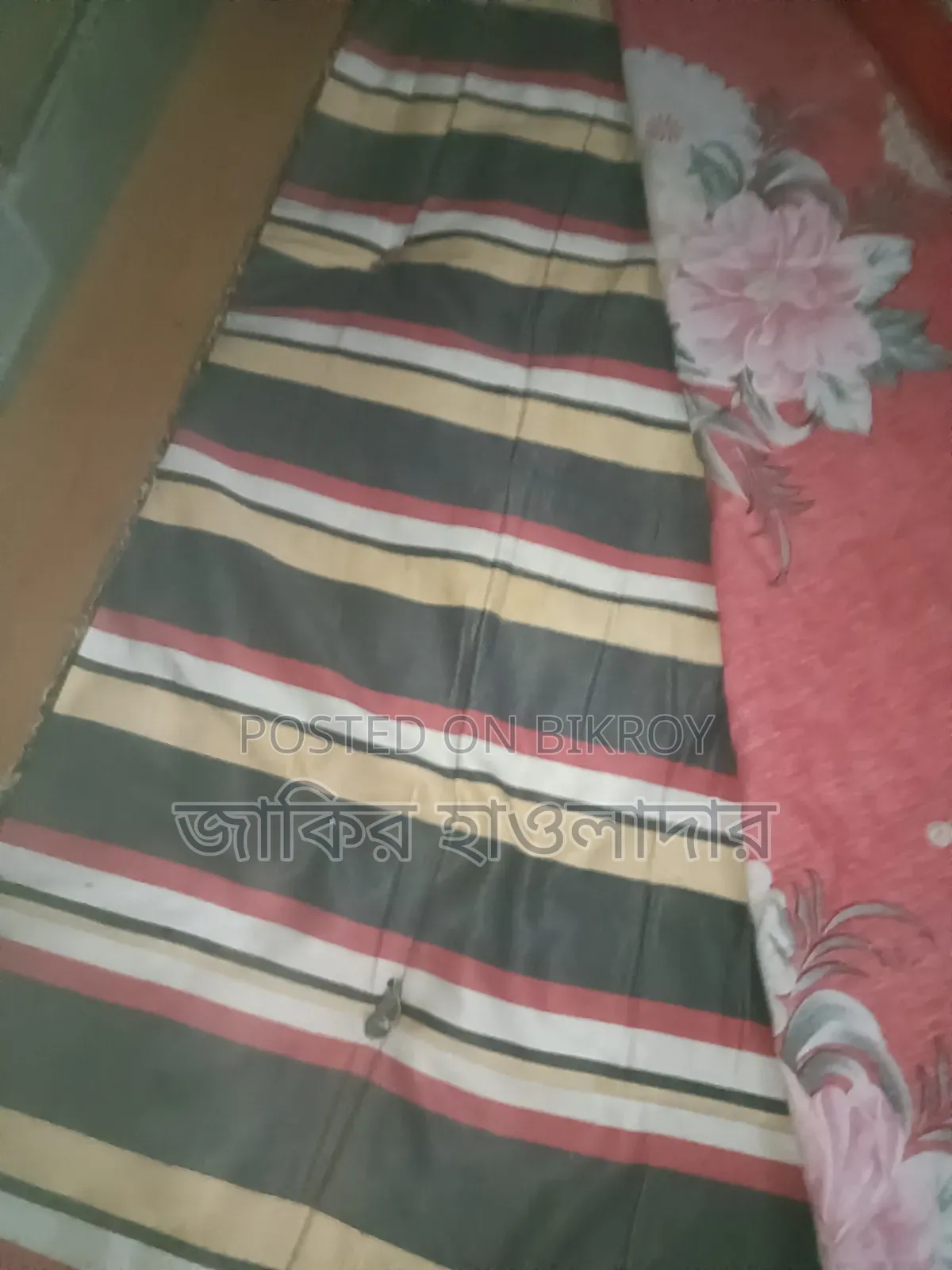 Bed along with mattress for sale as I will buy a new one