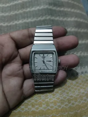 This is an original Seiko 5 watch, very old, classic, and looks very beautiful