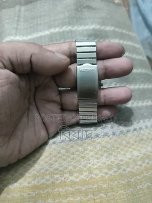 This is an original Seiko 5 watch, very old, classic, and looks very beautiful