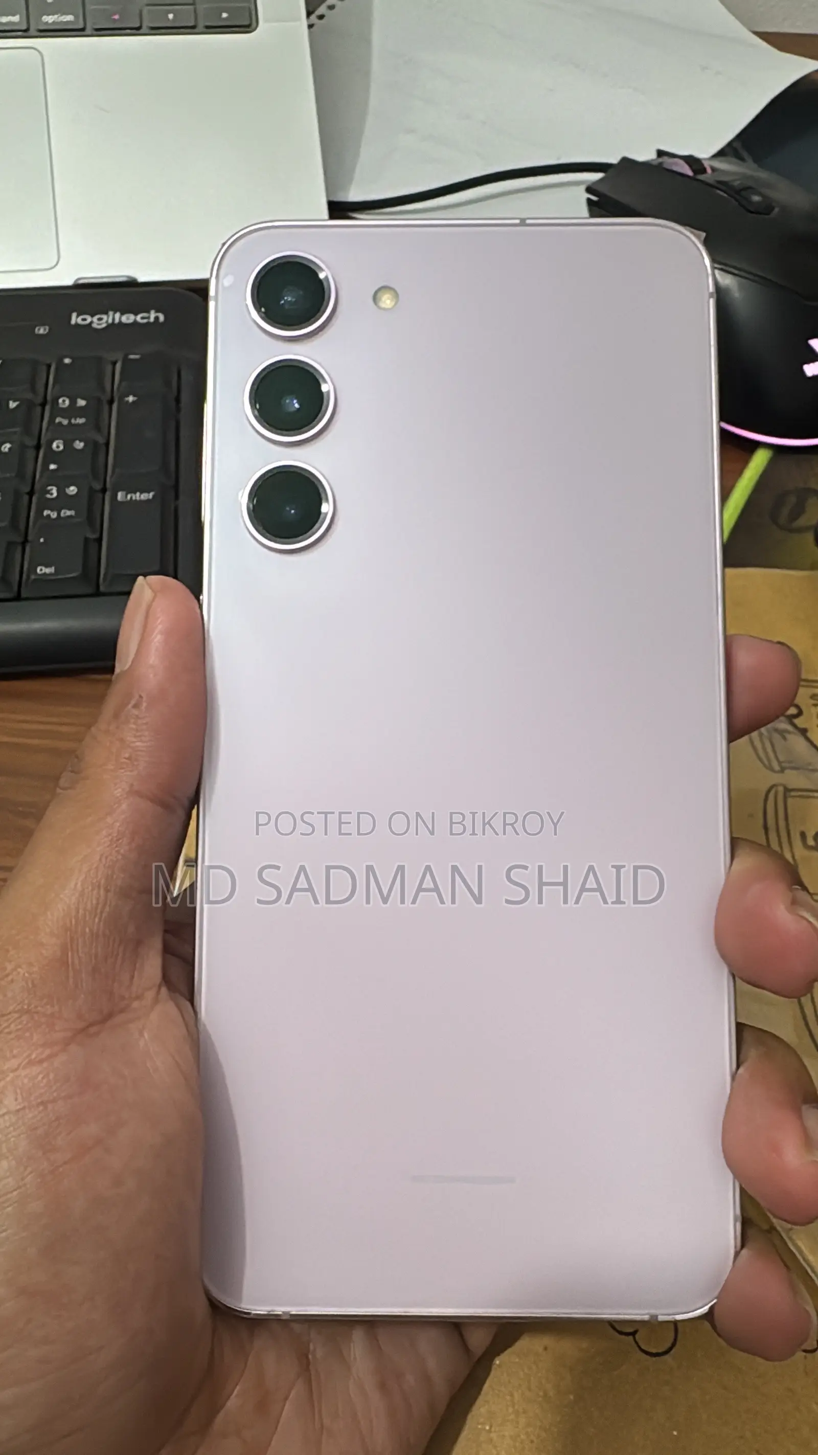 স্যামসাং গ্যালাক্সি এস২৩+ ২৫৬ জিবি পিংক