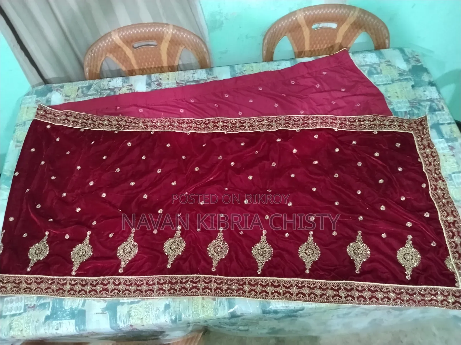 Gorgeous Red Pearl Work Lehenga for Sale