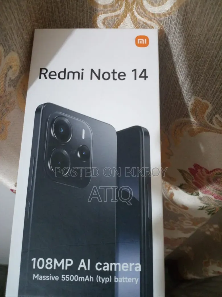 Xiaomi Redmi Note 14 4G 256 GB Black