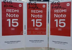 New Xiaomi Redmi Note 15 256 GB Red