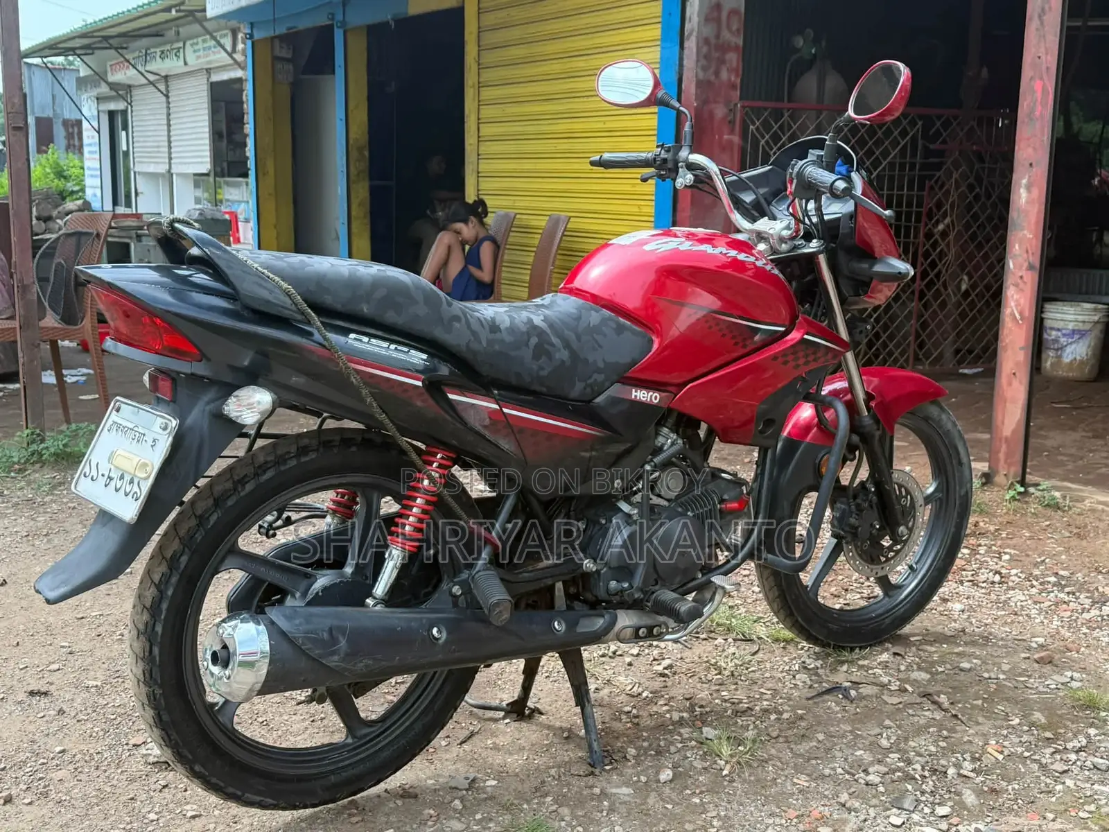 হিরো গ্ল্যামার ২০২১ লাল