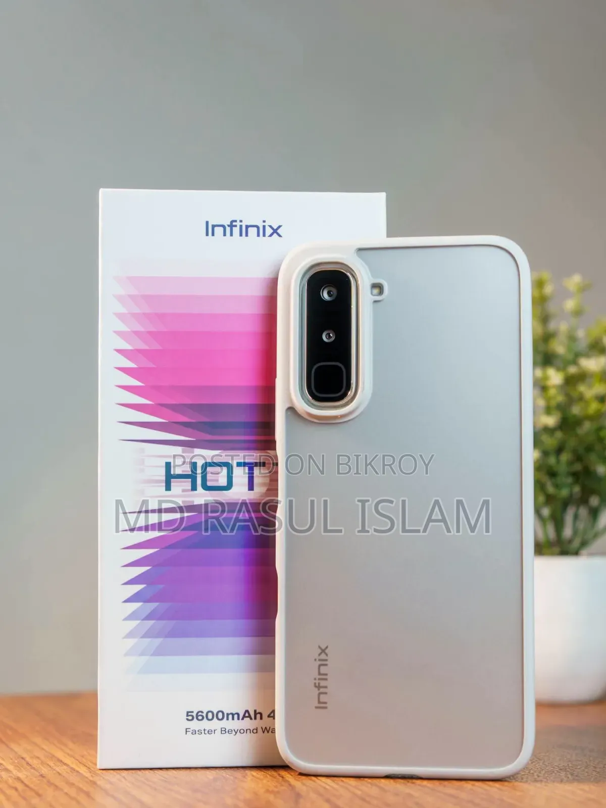 New Infinix Hot 70 128 GB White