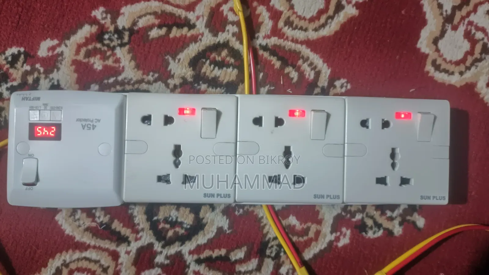 হাই পাওয়ার ভোল্টেজ প্রটেক্টর সুপার মাল্টি প্লাগ