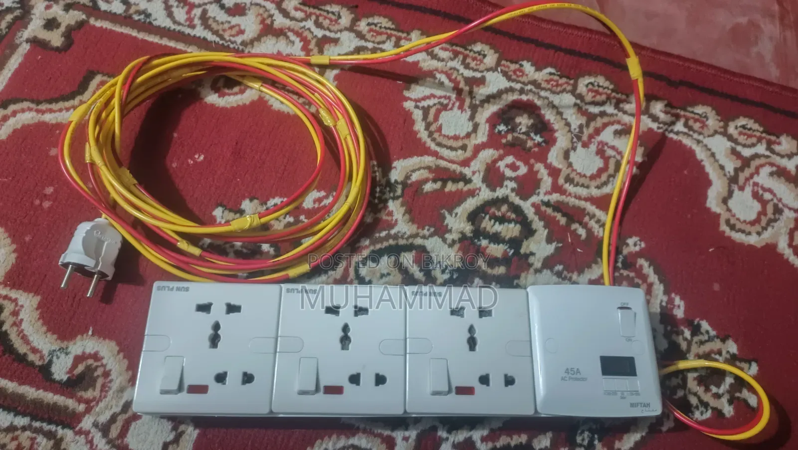 হাই পাওয়ার ভোল্টেজ প্রটেক্টর সুপার মাল্টি প্লাগ