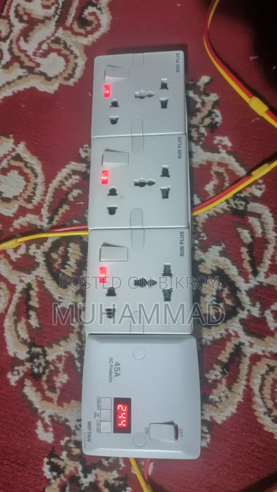 হাই পাওয়ার ভোল্টেজ প্রটেক্টর সুপার মাল্টি প্লাগ