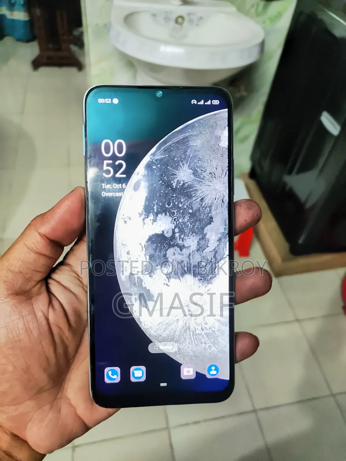 Oppo A15s 64 GB White
