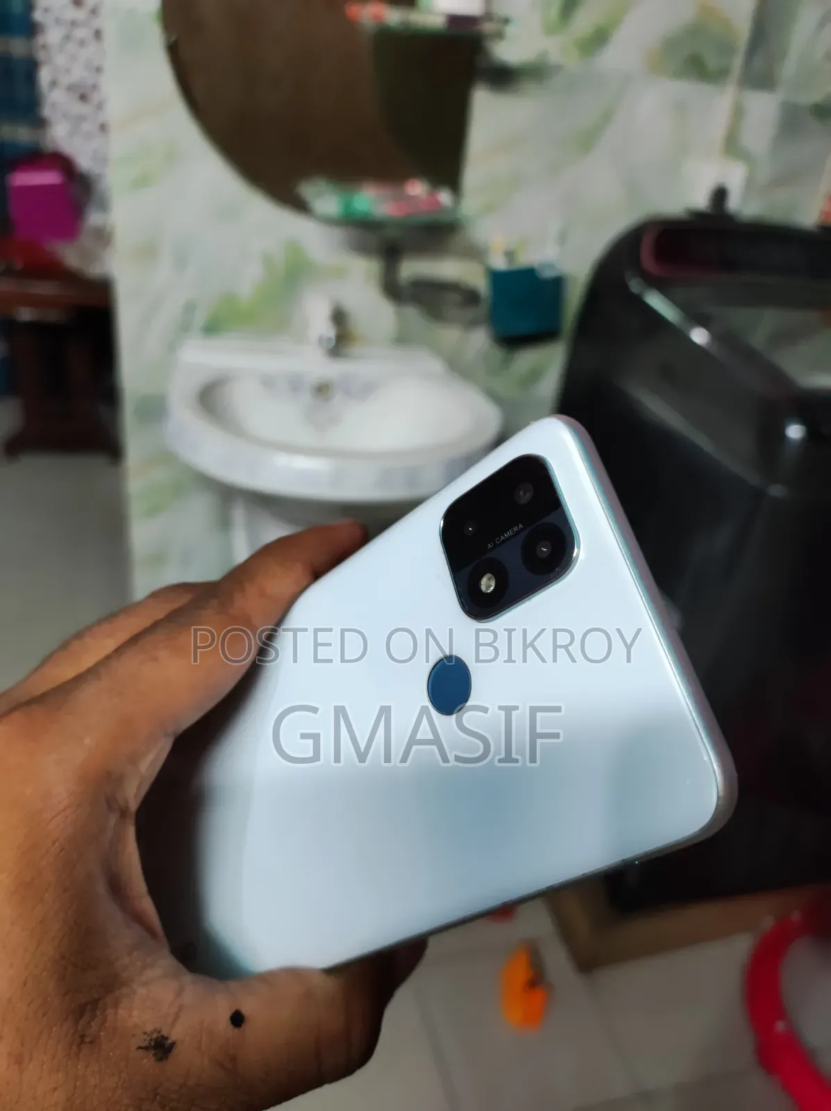 Oppo A15s 64 GB White