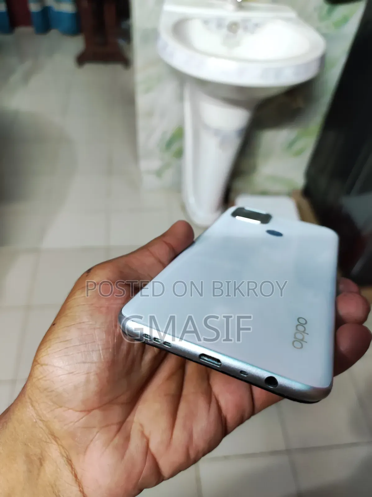 Oppo A15s 64 GB White