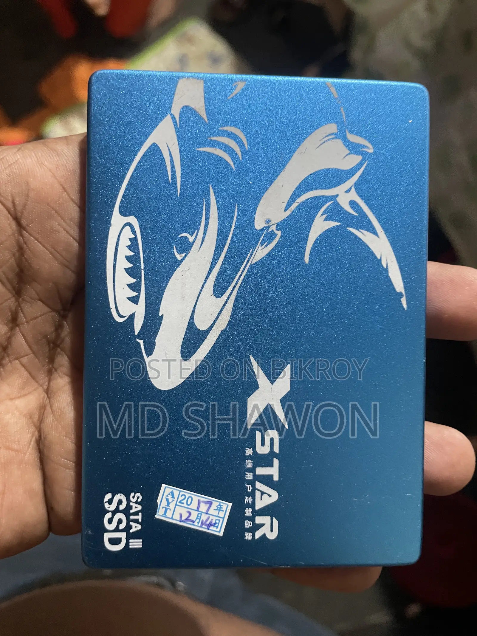 Sata SSD-128gb will be sold.