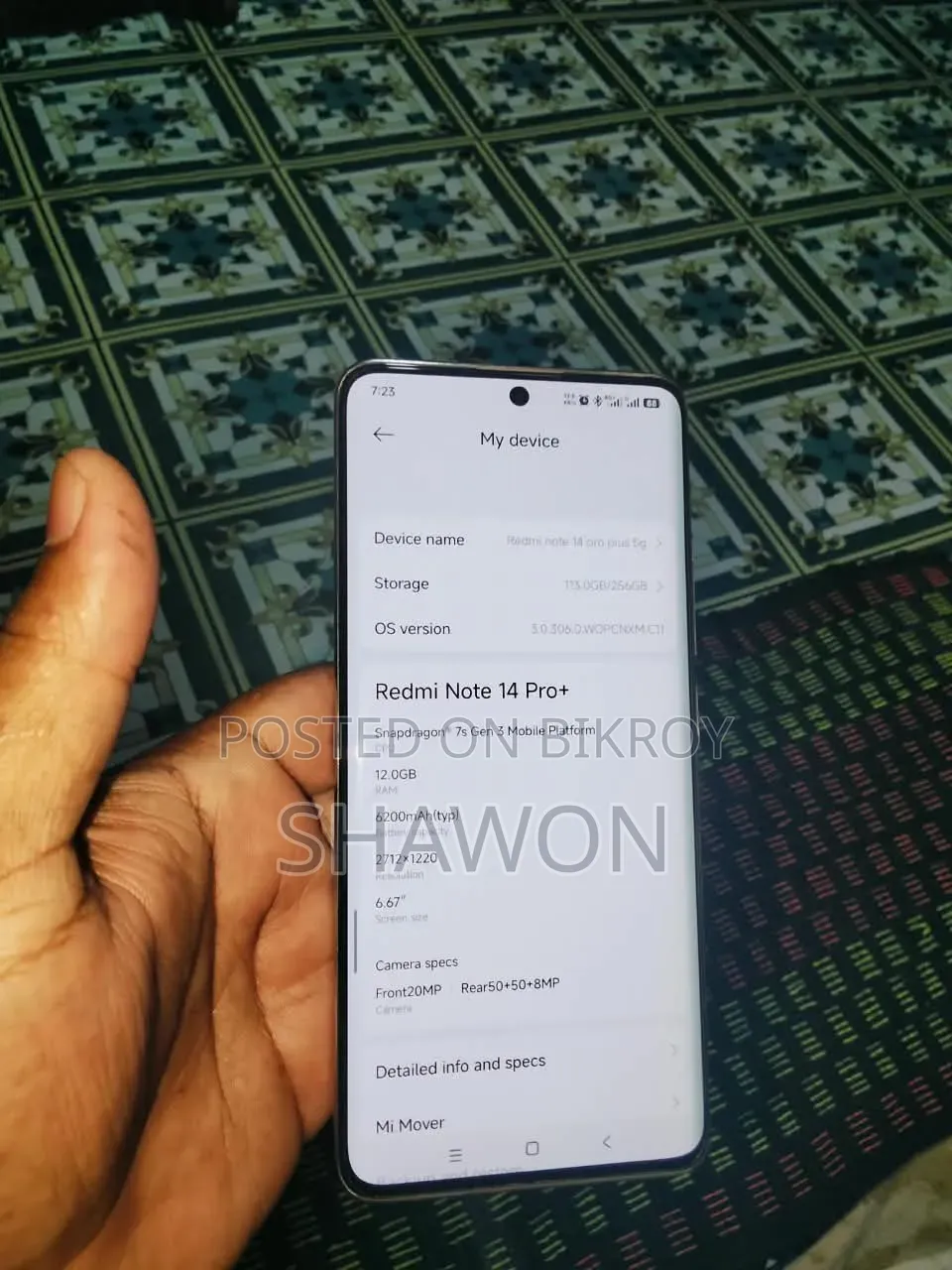 Xiaomi Redmi Note 14 Pro+ 5G 256 GB White