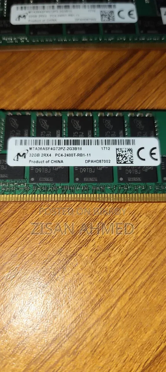 Server Ram Ddr4 32gb 2x 2400