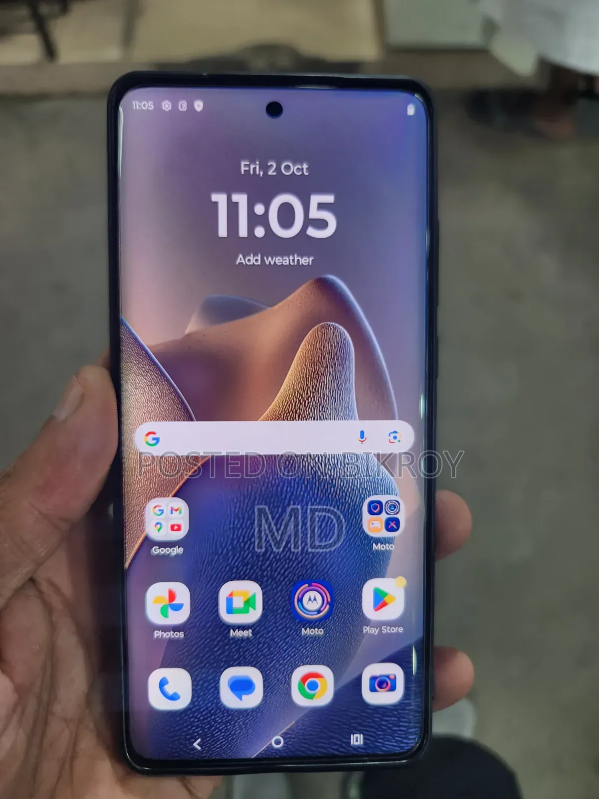 Motorola Edge 60 Fusion 256 GB Gray