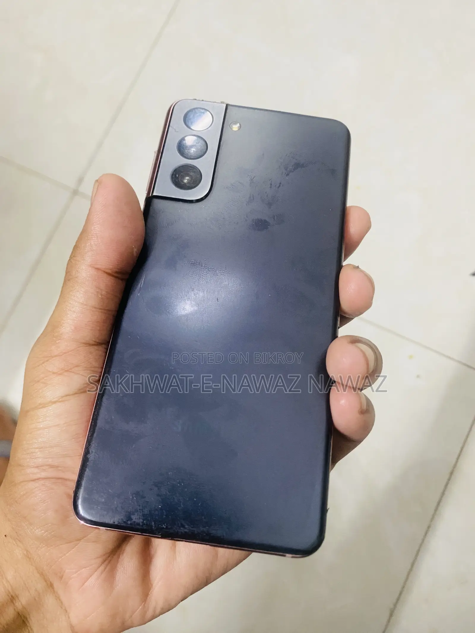 স্যামসাং গ্যালাক্সি এস২১ ৫জি ১২৮ জিবি ব্ল্যাক
