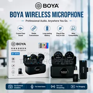 BOYA BY-MW6 Wireless Lavalier Microphone