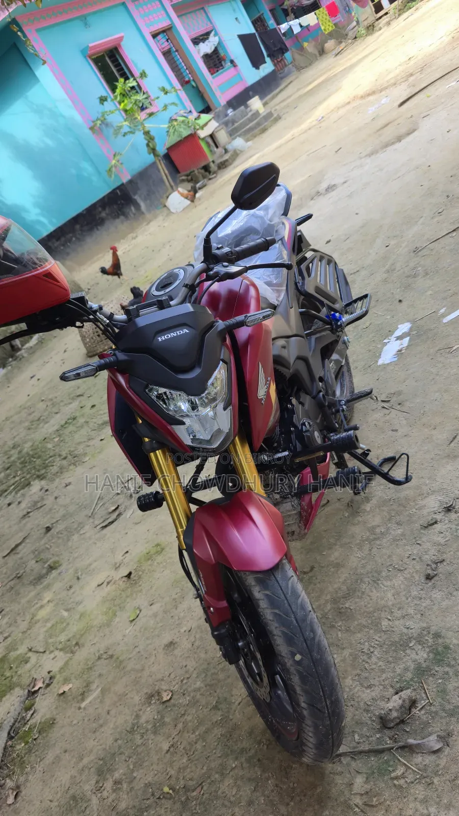 হোন্ডা হর্নেট ২.০ ২০২৫ রেড