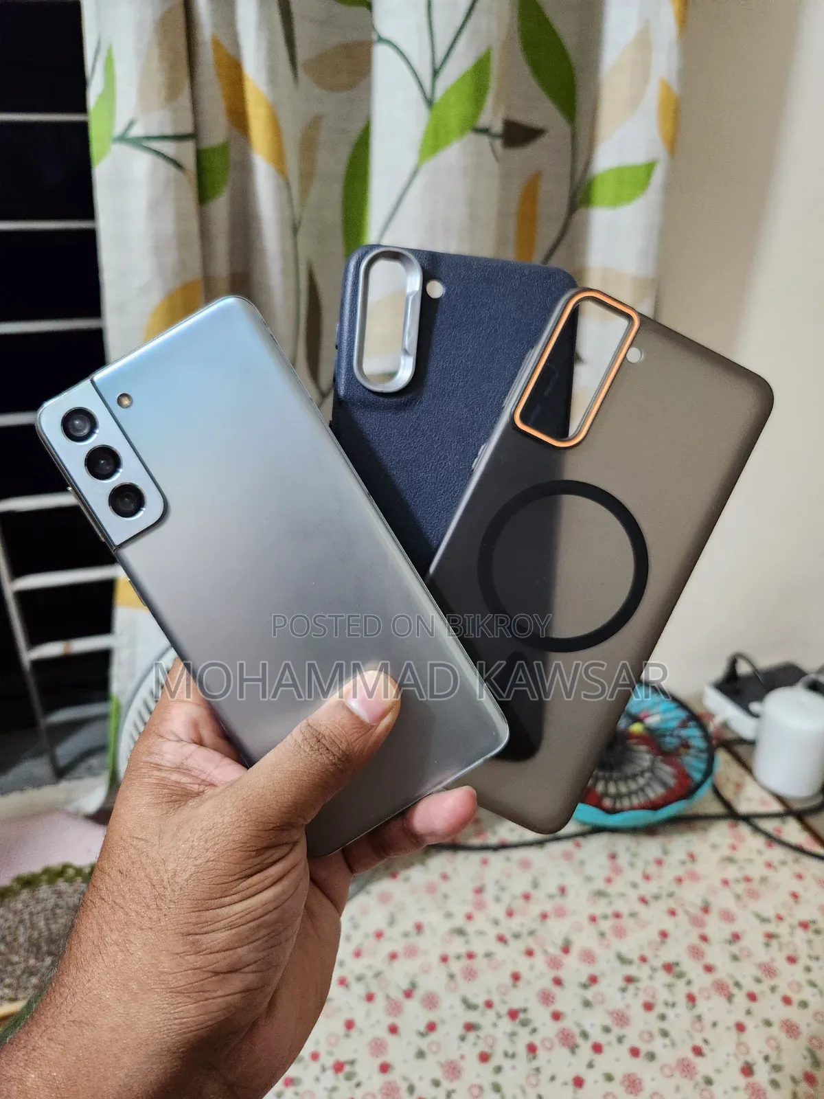 স্যামসাং গ্যালাক্সি এস২১+ ৫জি ১২৮ জিবি সিলভার