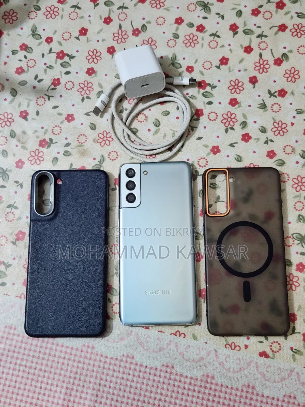স্যামসাং গ্যালাক্সি এস২১+ ৫জি ১২৮ জিবি সিলভার