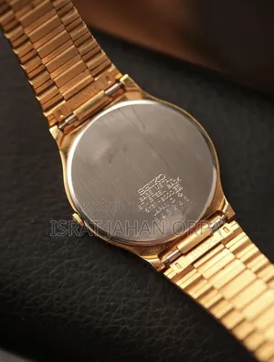 Seiko Galaxy Quartz 5y31-8000 Gold Plate Watch
