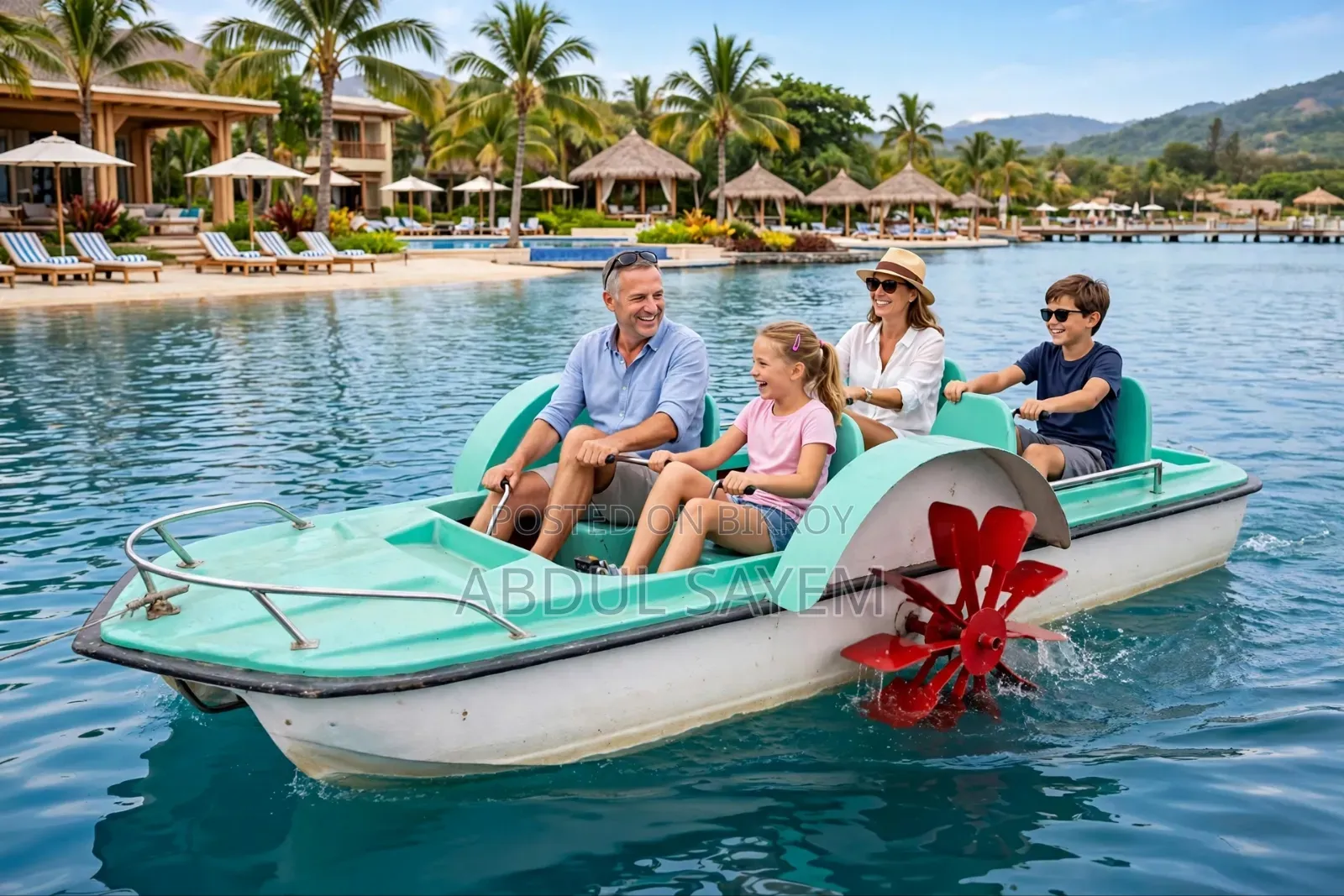 Gazi Rocket Pedal Boat