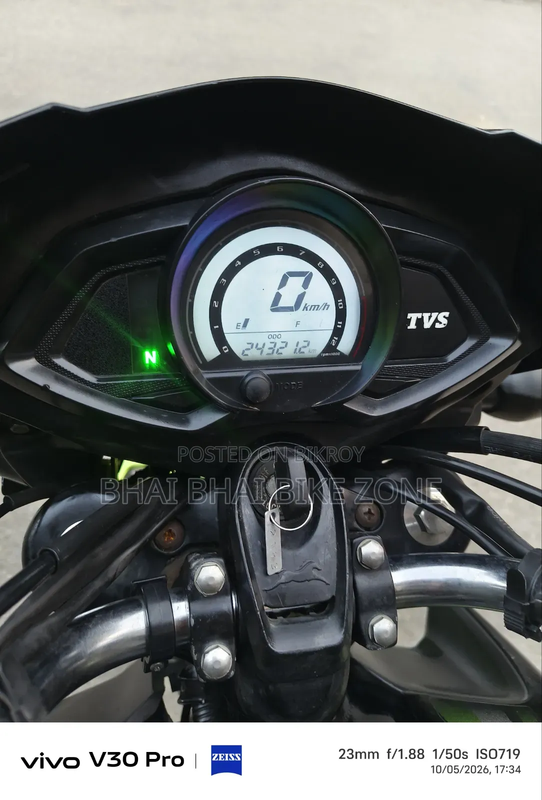 TVS Stryker 125 2019 Black