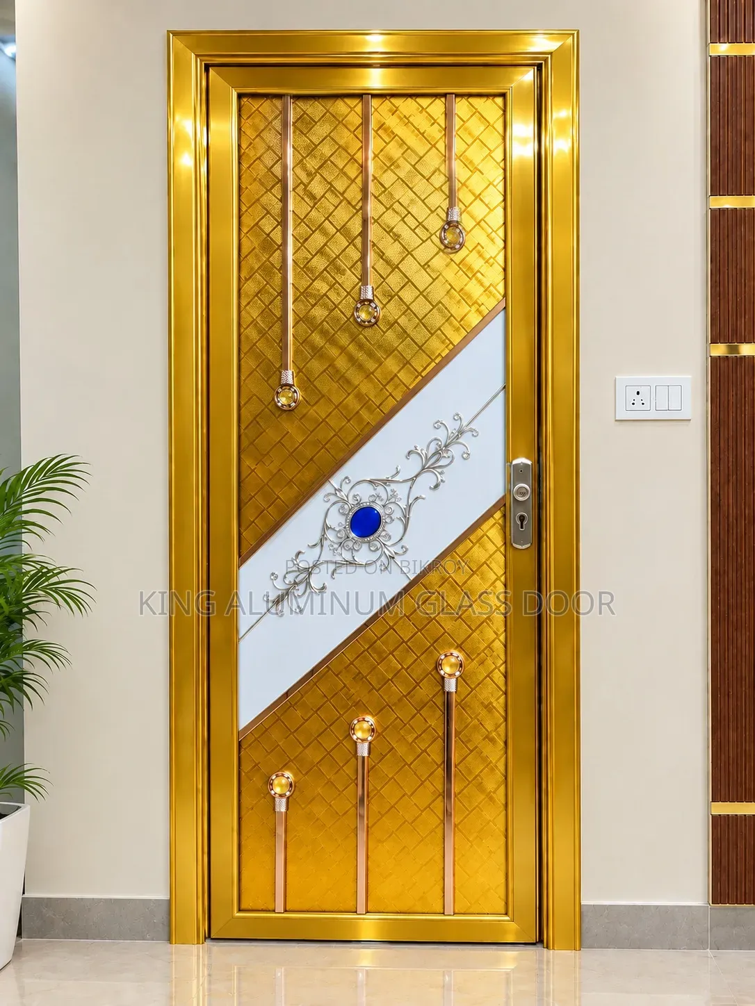 King Aluminium Glass Door