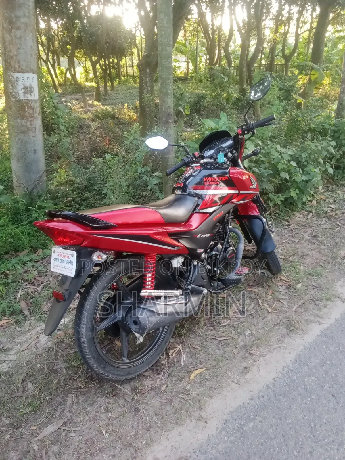 Honda Livo 2023 Red