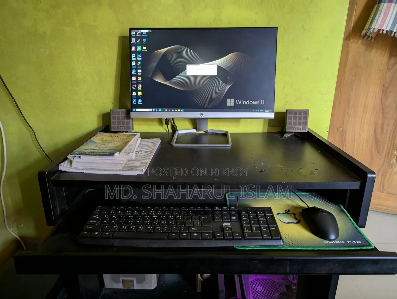 Desktop Computer 8GB Intel Core i3 HDD+SSD 256GB