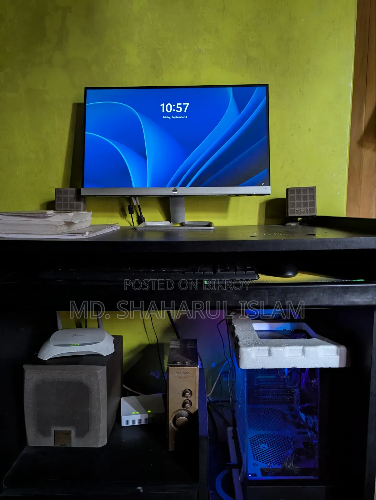 Desktop Computer 8GB Intel Core i3 HDD+SSD 256GB