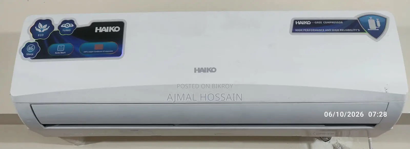 Haiko 1.5 Ton Non Inverter AC