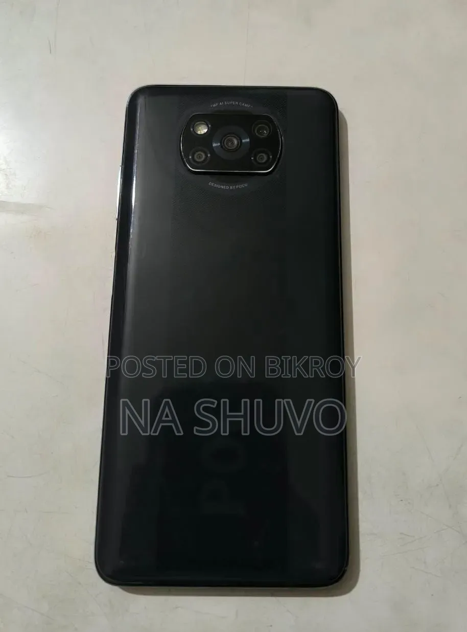 শাওমি পোকো এক্স৩ এনএফসি ১২৮ জিবি কালো