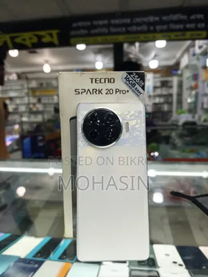 টেকনো স্পার্ক ২০ প্রো প্লাস ২৫৬ জিবি হোয়াইট