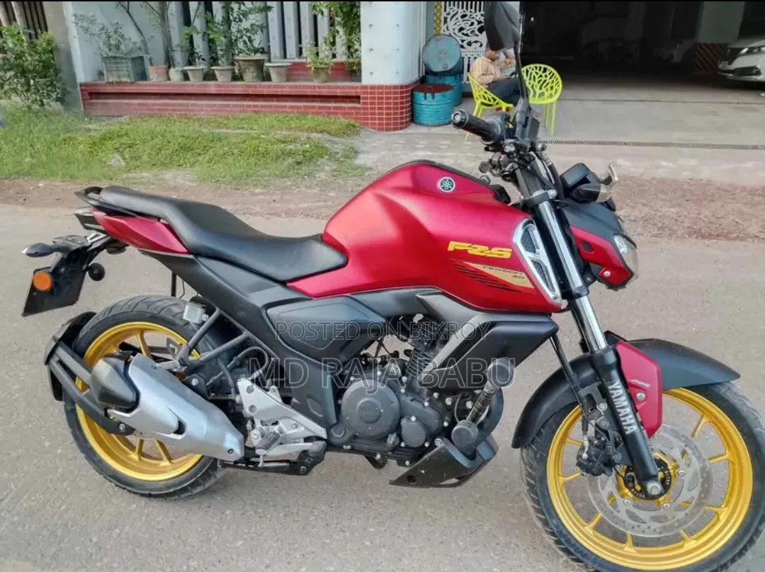 New Yamaha FZS V3 2023 Red