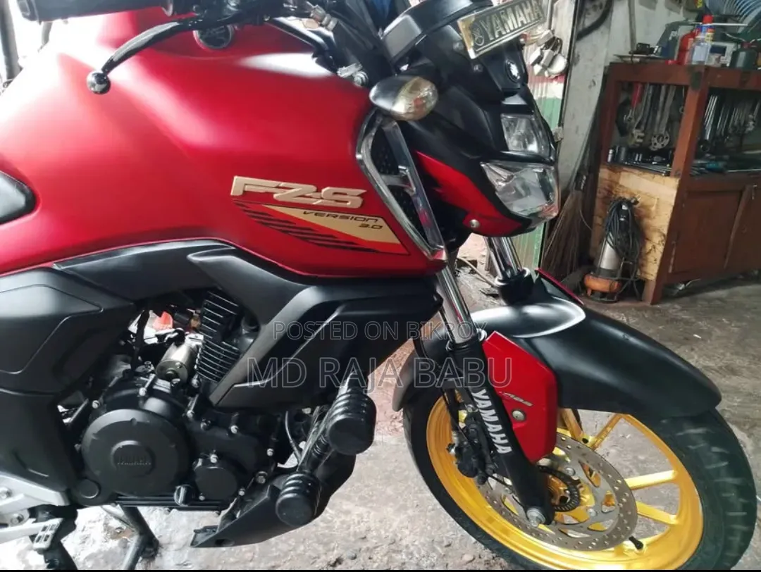 New Yamaha FZS V3 2023 Red