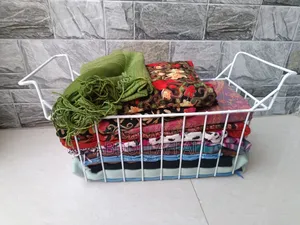Multipurpose Rack With Plastic Colour Coated Non Rusting Body Material