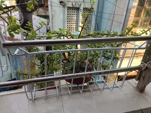 Multipurpose Rack With Plastic Colour Coated Non Rusting Body Material
