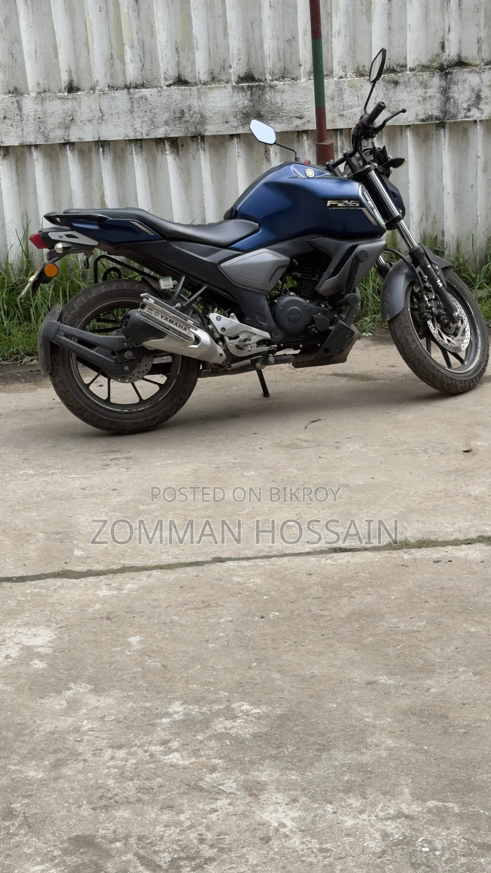 Yamaha FZS V3 2021 Blue
