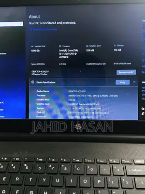 Laptop HP 14-dq1025cl 8GB Intel Core i3 SSD 128GB