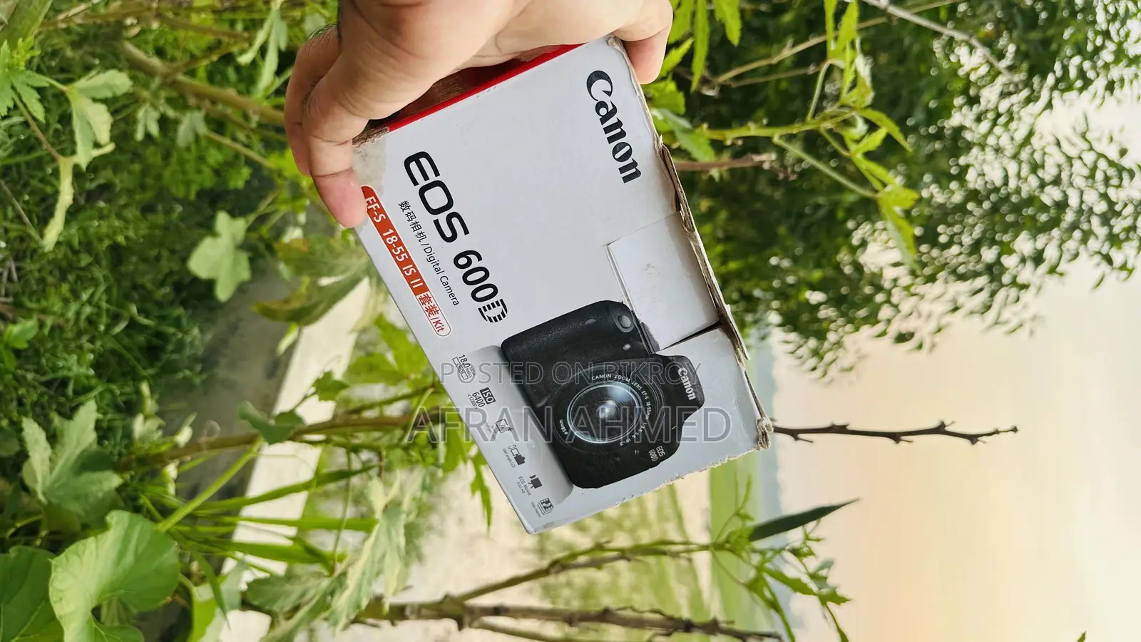 Canon 600D + 50mm F/1.8 Lens