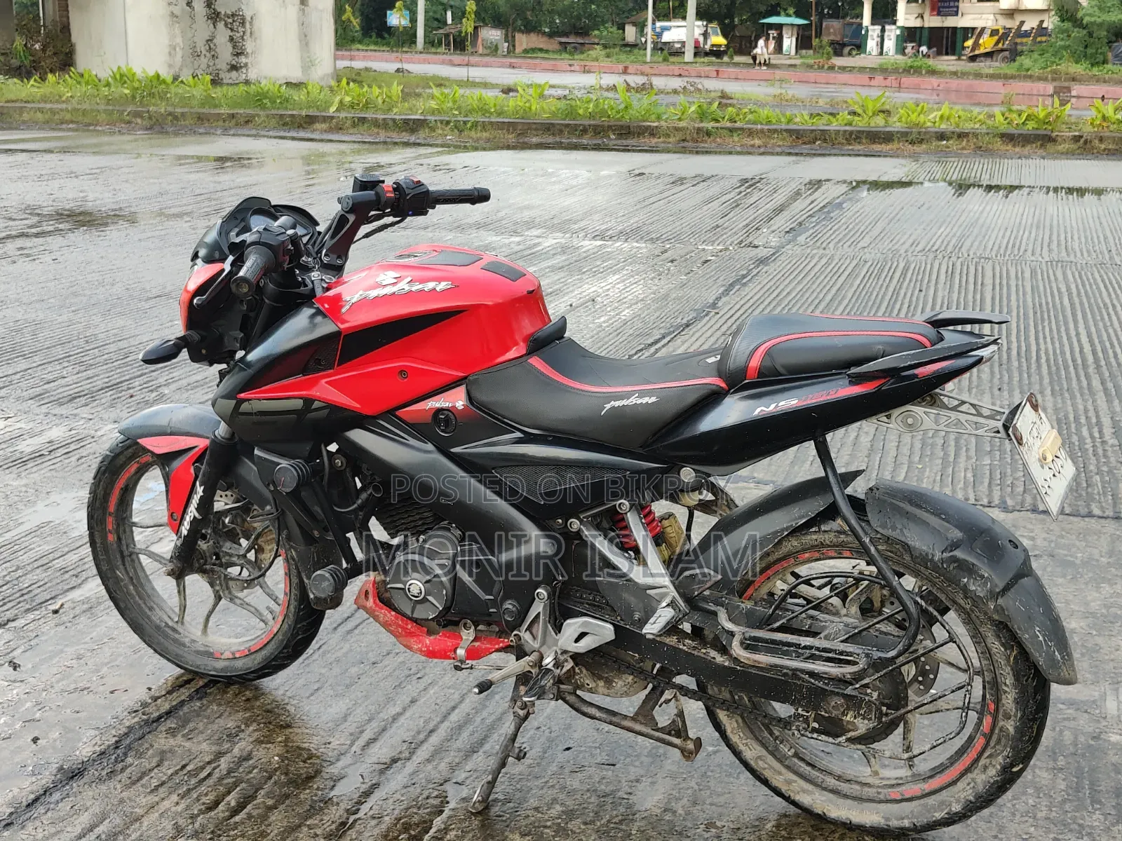বাজজ পালসার এনএস ১৬৭ ২৪১৯ লাল