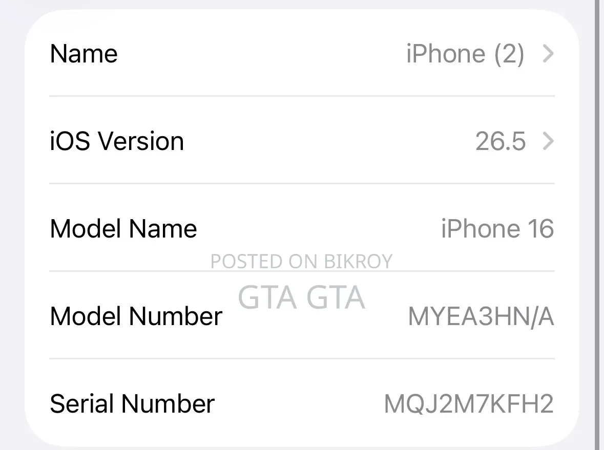 New Apple iPhone 16 128 GB Pink